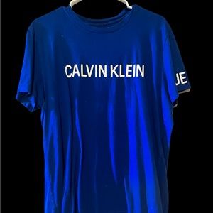 Large Calvin Klein Logo print Tee